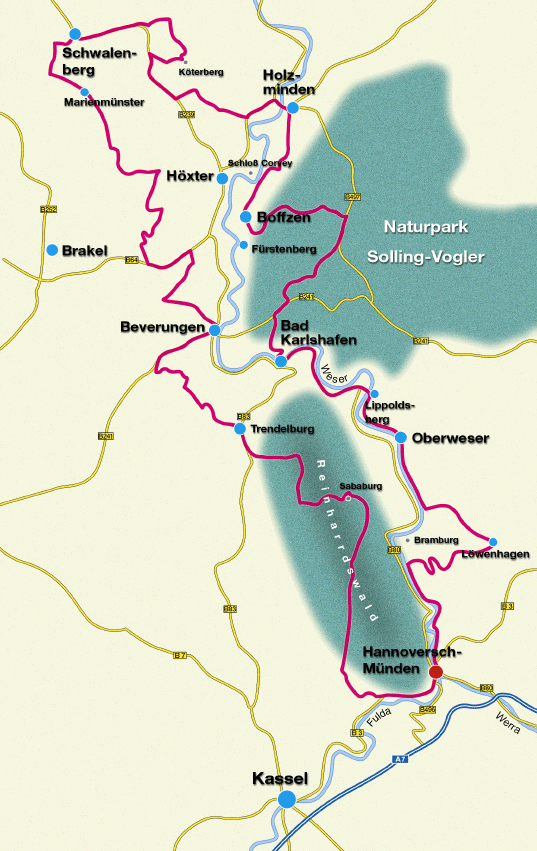 Weserbergland-250km